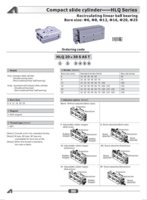 AIRTAC HLQ CATALOG HLQ SERIES: COMPACT SLIDE CYLINDERS